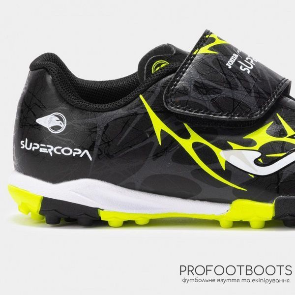 Сороконіжки Joma Super Copa JR 2501 Fluor Yellow TF 32 size SCJS2501TFV фото