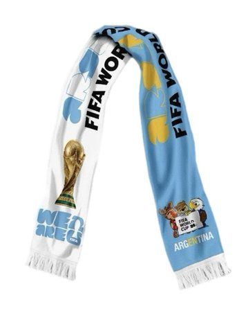 Футбольний шарф Argentina 2026 dzo-k8v-kip фото