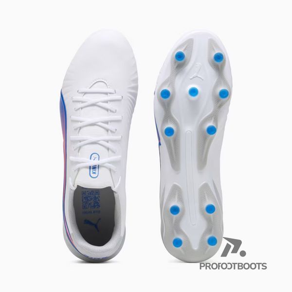 Бутси Puma King Match FG White 107863-02 фото