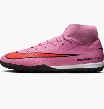 Сороконіжки Nike Zoom Superfly 10 Academy Tf Pink Футзалки Nike Mercurial Superfly 10 Academy JR IC фото