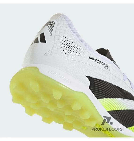 Сороконожки Adidas Predator Pro White/Green JI1181 фото
