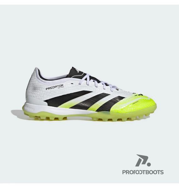 Сороконожки Adidas Predator Pro White/Green JI1181 фото