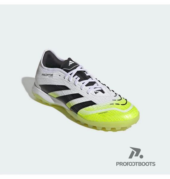 Сороконожки Adidas Predator Pro White/Green JI1181 фото