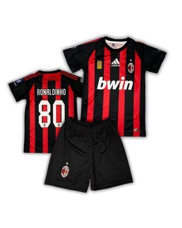 Футбольна форма дитяча Milan Ronaldihno 80 152 cm lpx-n08-ryf-152 фото