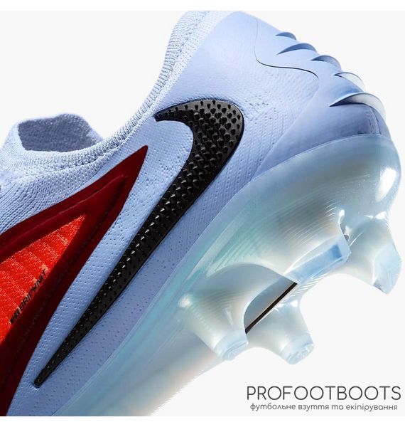 Бутси Nike Phantom 6 Low Elite Fg Red/Light Blue HJ2146-400 фото