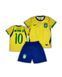 Футбольна форма дитяча Brazil Neymar 10 Yellow XS size 7pm-2yl-szd-XS фото