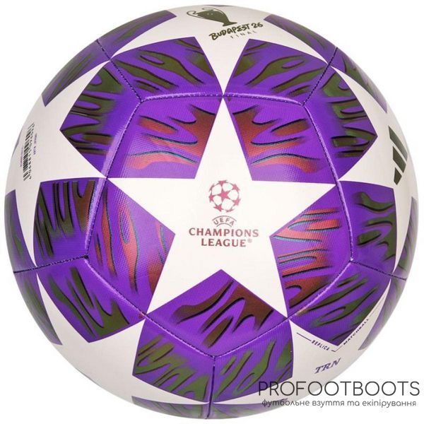 Мʼяч Adidas UCL Training 25/26 Budapest Violet JX9089 фото