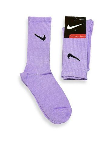 Шкарпетки Nike високі фіолетові 36-41 size  0dt-wss-6vu фото