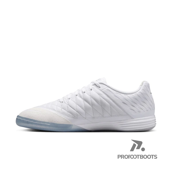 Футзалки Nike Lunar Gato білі з сірим 580456-105 фото