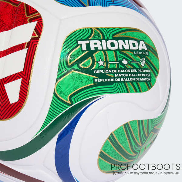 Мʼяч Adidas Trionda League FIFA WORLD CUP 2026 4 size + коробка JD8045 фото