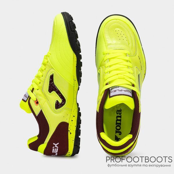 Сороконіжки Joma TOP-FLEX Fluor Yellow Purple 40 size TOPW2509TF фото