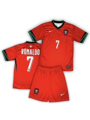 Форма дитяча Portugal Ronaldo червона xfb-f5y-qs2 фото