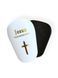 Щитки футбольні Jesus White 10 cm wqj-rib-0z6 фото