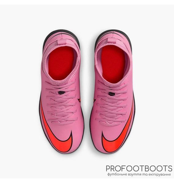 Сороконіжки дитячі Nike Jr Superfly 10 Club Tf Pink FQ8313-600 37,5 Size FQ8313-600 фото