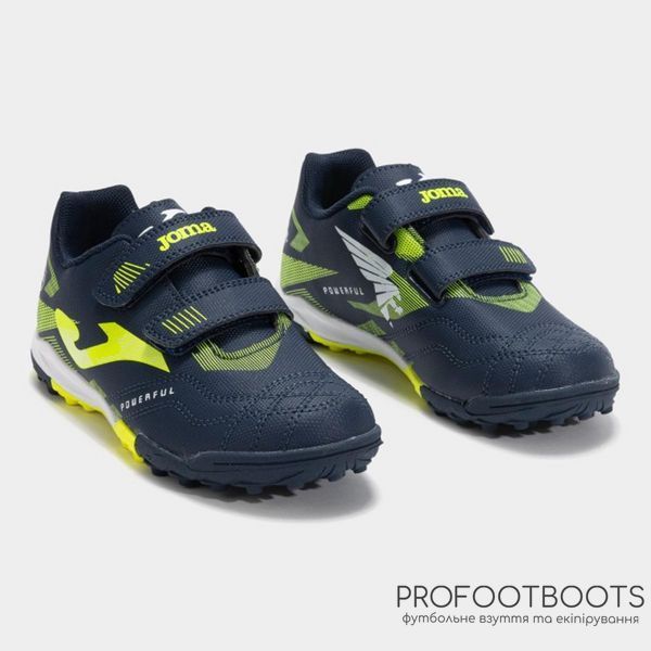 Сороконіжки Joma Powerful Navy Blue 28 size POJW2503TFV фото