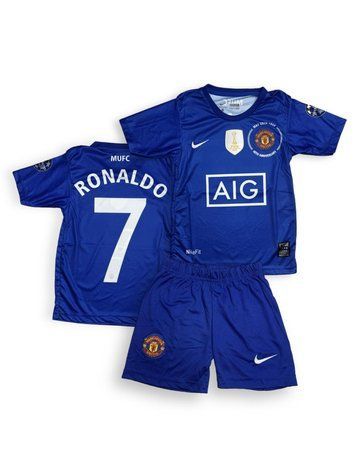 Футбольна форма дитяча Manchester Ronaldo 7 Blue 116-122 см h4q-8g0-vof-116-122 фото