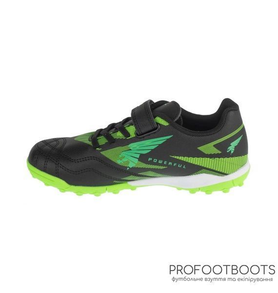 Сороконіжки Joma Powerfull JR 2601 Black/Green TF 32 size POJS2601TFV-20 фото