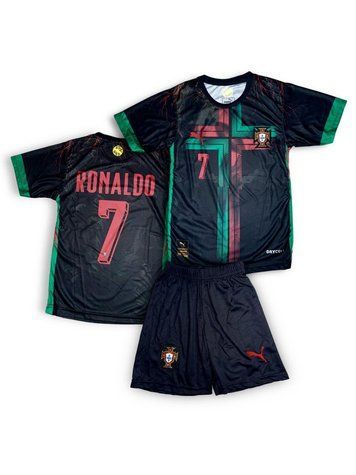 Форма дитяча Portugal Ronaldo чорна 152 см qdu-hbo-bxs-152 фото