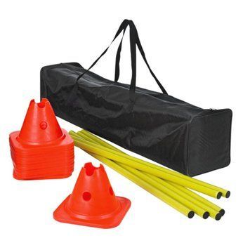Тренувальний набір Select Agility set w/cones and poles 749640 фото