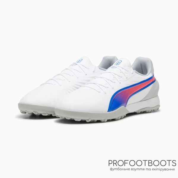 Сороконіжки Puma King Match TT White 107879-02 фото