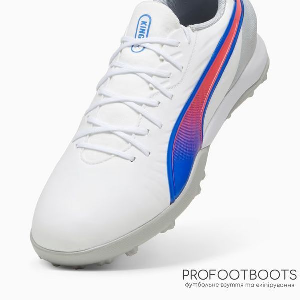 Сороконіжки Puma King Match TT White 107879-02 фото