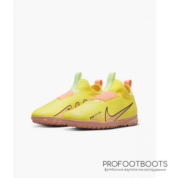 Сороконіжки дитячі Nike Jr Zoom Vapor 15 Academy Yellow 31,5 size DJ5621-780 фото